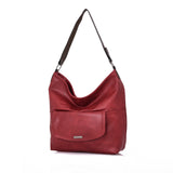 Terri Front Pocket Slouch Bag - Red image