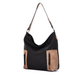 Keren Pocket Shopper Bag - Black image