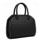 Ashlynn Chain Detail Tote Bag - Black image