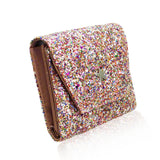 Latoya Small Glitter Purse - Pink image