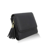 Liberty Small Tassel Purse - Black image