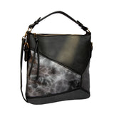 Gracia marble panel slouch bag - Grey image