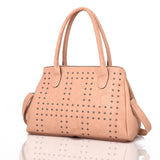 Judi Stud Tote Bag Beige image