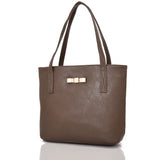Jenni Bow Shopper Bag Dark Khaki image