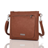 Valentina cross body bag Red Brown image