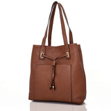 Emery tote bag Red Brown image