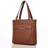 Eyre pocket tote Red Brown image
