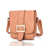 Bennet buckle cross body bag dark tan image