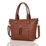 Carroll Tassel Zip Tote bag red brown image
