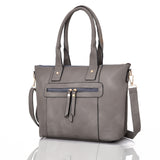 Carroll Tassel Zip Tote bag grey image