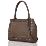 Kaylee Stud Tote Bag Dark Khaki image