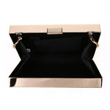 Sequin Box Clutch - Black image