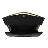 Simple Panel Envelope Evening Bag - Black image