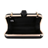 Black Clasp Clutch - Black image