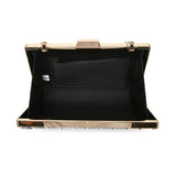 Snake Cage Clutch - Natural image