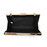 Snake Cage Clutch - Brown image