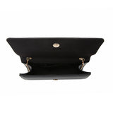 Plain Foldover Clutch - Black image
