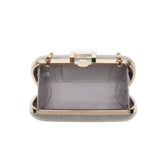 Furry Clutch Bag - Grey image