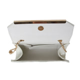 Patent PU Clutch - White image