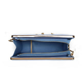 A Shaped Evening Bag - Blue image