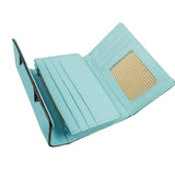 Kitty Face Purse Short - Light Blue image
