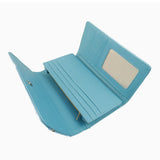 Gift Bow Ladies Wallet - Light Blue image