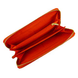 Metallic Coloured Purse Long - Red image