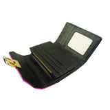 Contrast Ladies Wallet - Fuschia & Black image
