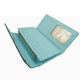 Kitty Face Purse Long - Light Blue image