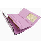 Kitty Face Purse Long - Lilac image