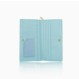 Kitty Charm Purse Long - Light Blue image