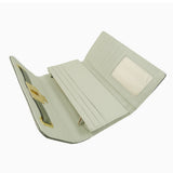 Centre Clasp Purse - Light Grey image