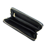 Heart Studded Wallet - Black image