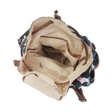 Kitty Retro Rucksack - Black image