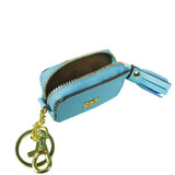 Bow Coin Purse - Light Blue image