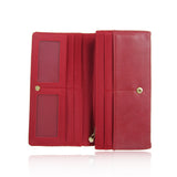 Suedette Strap Purse - Red image