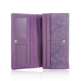 Bear Long Purse - Purple image