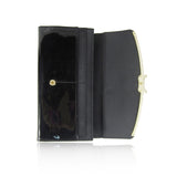 Patent Bow Purse - Black image