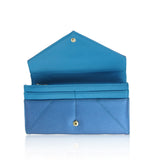 Metallic Bow Purse - Blue image