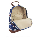 Whale Rucksack - Dark Blue image