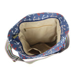 Anchor Canvas Crossbody - Dark Blue image