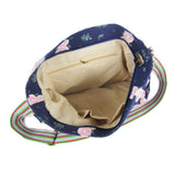 Blossom Flower Crossbody - Dark Blue image