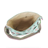 Blossom Flower Multi-Purpose Crossbody - Turquoise image