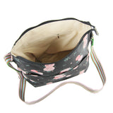Blossom Flower Multi-Purpose Crossbody - Black image