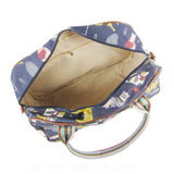 Mixed Cat Overnight Bag - Dark Blue image