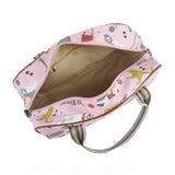 Mixed Cat Overnight Bag - Pink image