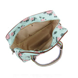 Blossom Flower Overnight Bag - Turquoise image