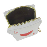 Ace Of Hearts Coin Purse - White image