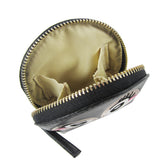 Girly Eyes Coin Purse - Black image