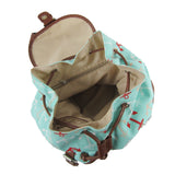 Anchor Retro Rucksack - Turquoise image
